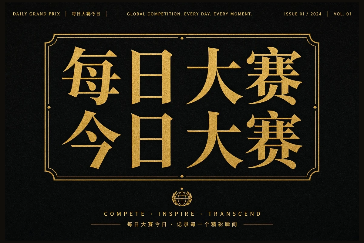 每日大赛今日品牌画面